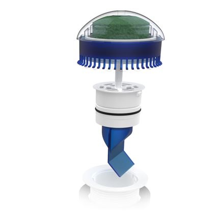 EcoStep 30011 - Bezvodni pisuar P1.1 keramički/bijeli