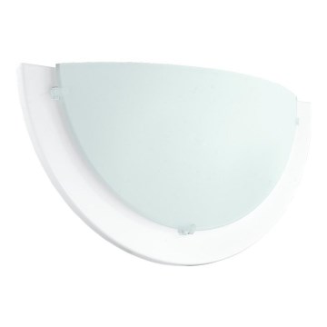 Eglo 181324 - Zidna svjetiljka ICEBERG 1xE27/60W/230V bijela