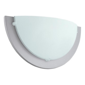 Eglo 181327 - Zidna svjetiljka ICEBERG 1xE27/60W/230V srebrna