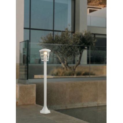 Eglo 18799 - LED vanjska svjetiljka ALORIA 1xE27/8,5W/230V IP44 bijela