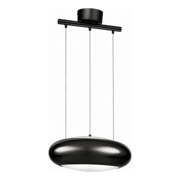 Eglo 18912 - Luster na kabelu CARSICO 1xE27/60W/230V crni krom