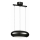 Eglo 18912 - Luster na kabelu CARSICO 1xE27/60W/230V crni krom