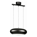 Eglo 18912 - Luster na sajli CARSICO 1xE27/60W/230V crni krom