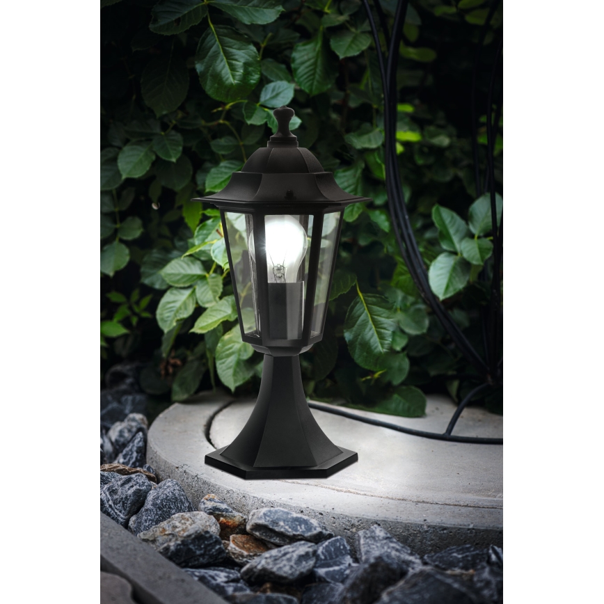 EGLO - Vanjska lampa 1xE27/60W crna IP44