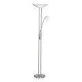 Eglo 25869 - Dimmabilna podna lampa BAYA 1xR7s/230W/230V + 1xG9/33W mat krom