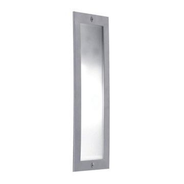 Eglo 27814 - Vanjsko ugradno svjetlo ZIMBA 1xE27/60W/230V IP44 sivo