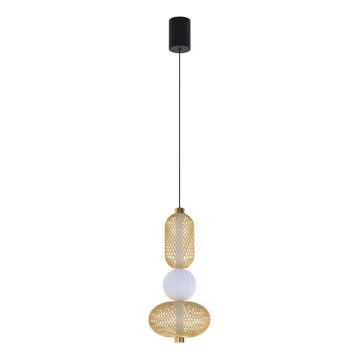 Eglo 300477 - LED prigušivi luster na sajli CEGLIE LED/12W/230V 2200-6500K zlatna + daljinski upravljač
