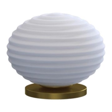 Eglo 300502 - Stolna lampa ERCALTO 1xE27/25W/230V zlatna