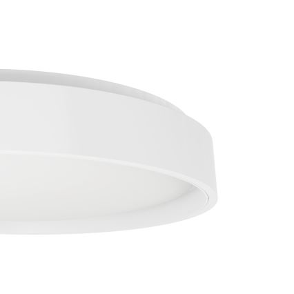 Eglo 300686 - LED RGBW prigušivo stropno svjetlo MASSIGNANO-Z LED/18,5W/230V 2700-6500K Ø 40 cm bijela + daljinski upravljač