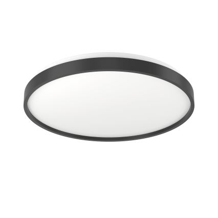 Eglo 300692- LED RGBW stropna svjetiljka s mogućnošću prigušenja MOZONCILLO-Z LED/28,3W/230V 2700-6500K promjer 48,4 cm crna + daljinski upravljač
