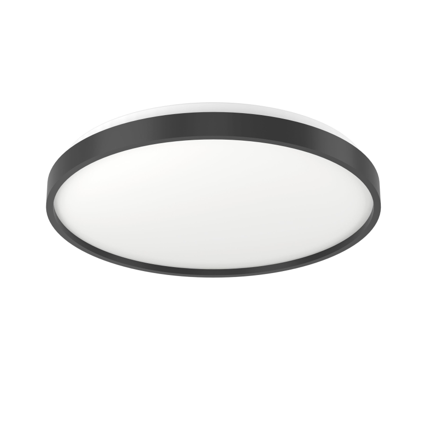 Eglo 300692- LED RGBW stropna svjetiljka s mogućnošću prigušenja MOZONCILLO-Z LED/28,3W/230V 2700-6500K promjer 48,4 cm crna + daljinski upravljač