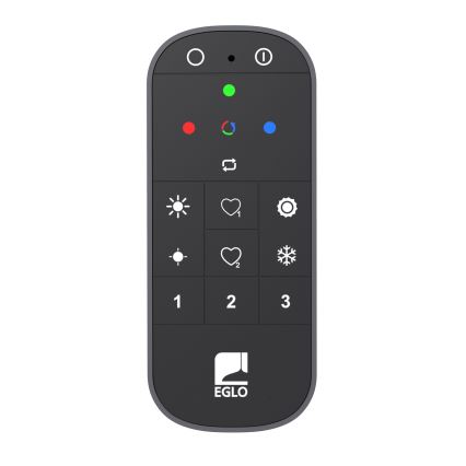 Eglo 300833 - LED RGBW prigušivo stropno svjetlo MALTIGNANO-Z LED/18,5W/230V 2700-6500K Ø 38 cm + daljinski upravljač