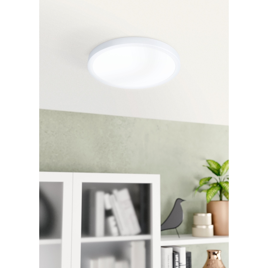 Eglo - LED Stropna svjetiljka za kupaonicu LED/20,5W/230V IP44 bijela