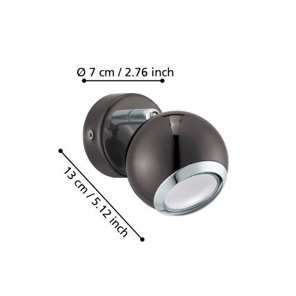 Eglo - LED Reflektorska svjetiljka 1xGU10/3W/230V