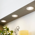 Eglo 31162 - SET 3x LED ugradna svjetla s prigušivanjem SARTIANO LED/3,5W/230V IP23 bijela