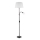 Eglo 31178 - Podna svjetiljka ALMACEN 1xE27/60W/230V + 1xE14/25W crna/bijela