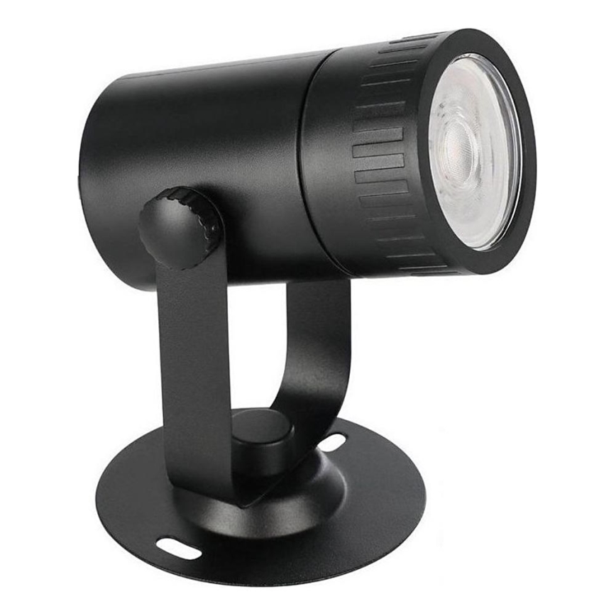 Eglo 31374 - LED RGBW Prigušiva vanjska lampa NEMA-Z 1xGU10/5W/230V 2700-6500K IP65 crna