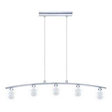 Eglo 31424 - Luster na sajli ROSARNO 5xG9/33W/230V