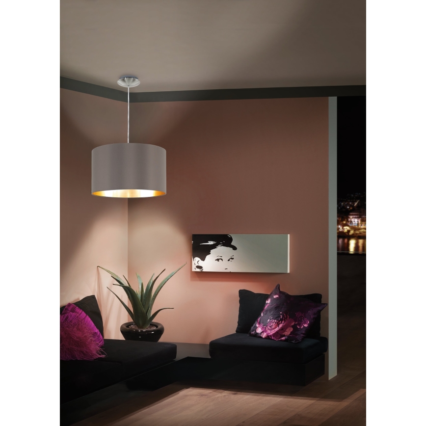 Eglo - Luster na sajli 1xE27/60W/230V