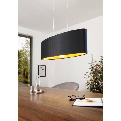 Eglo - Luster na sajli 2xE27/60W/230V