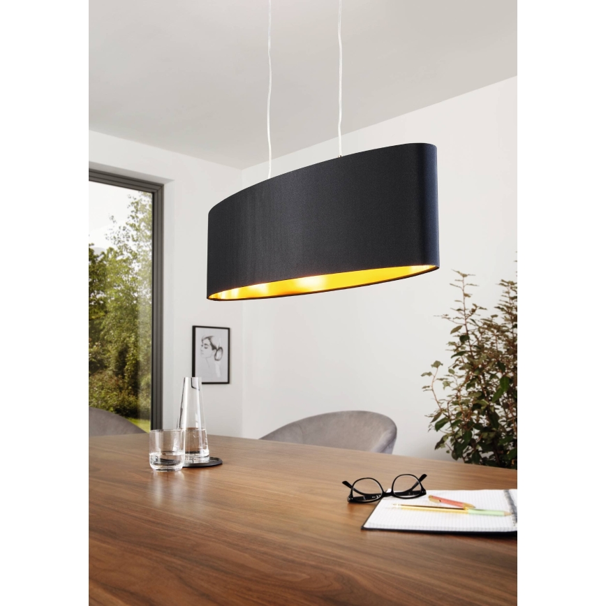 Eglo - Luster na sajli 2xE27/60W/230V