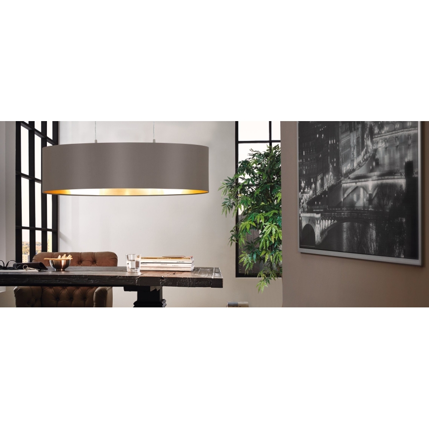 Eglo - Luster na sajli 2xE27/60W/230V