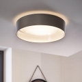 Eglo 31623 - LED stropna svjetiljka MASERLO LED/16W/230V 3000K promjer 40,5 cm siva/srebrna