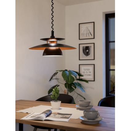 Eglo - Ugradivi luster 1xE27/60W/230V
