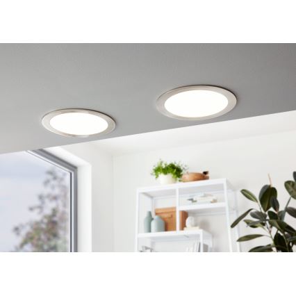 Eglo 31676 - LED ugradna svjetiljka FUEVA 1 LED/18W/230V, promjer 22,5 cm