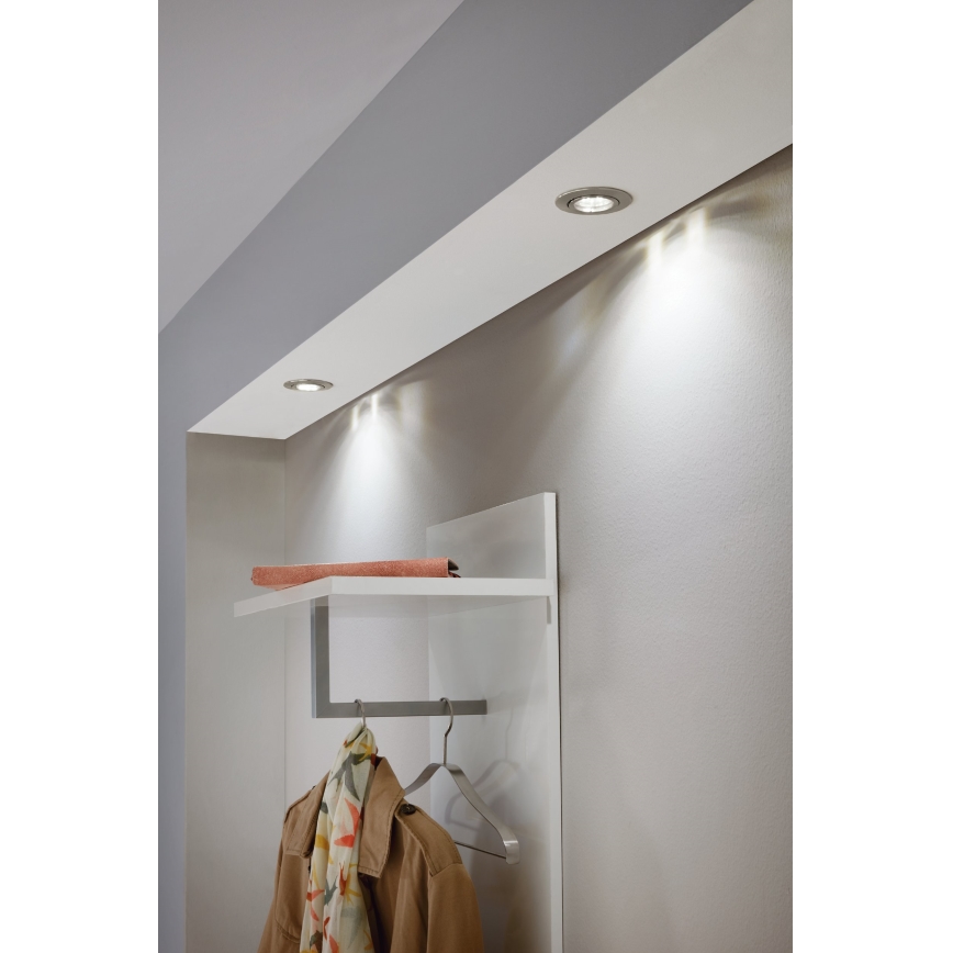 Eglo - Komplet 3x LED ugradna svjetiljka TEDO 1xGU10-LED/5W/230V