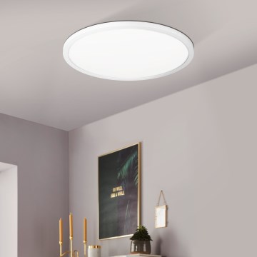 Eglo 31699 - LED RGBW Prigušiva stropna svjetiljka ROVITO-Z LED/16,5W/230V 2700-6500K bijela