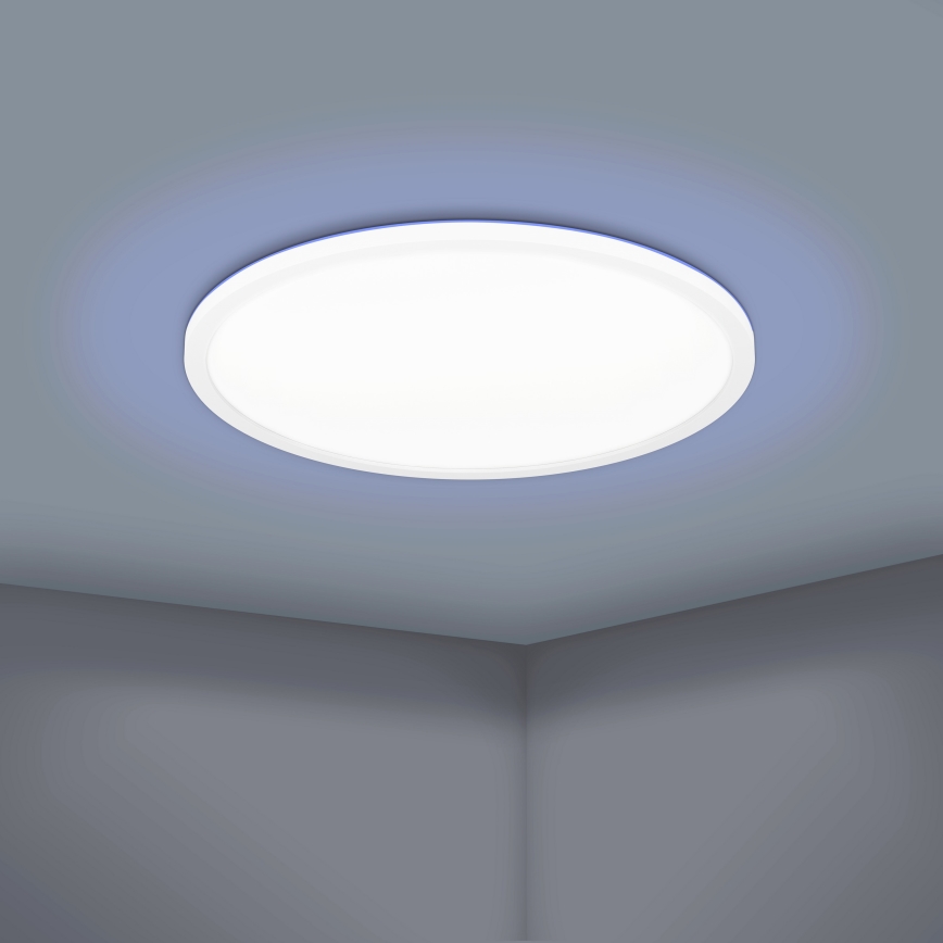 Eglo 31699 - LED RGBW Prigušiva stropna svjetiljka ROVITO-Z LED/16,5W/230V 2700-6500K bijela