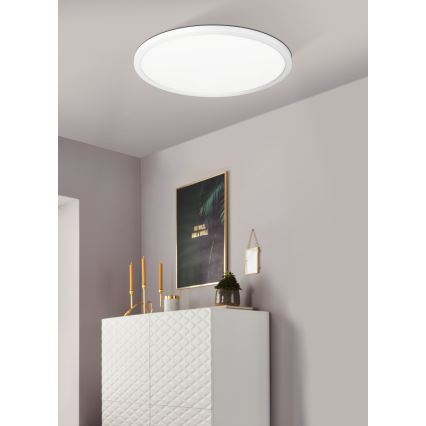 Eglo 31699 - LED RGBW Prigušiva stropna svjetiljka ROVITO-Z LED/16,5W/230V 2700-6500K bijela