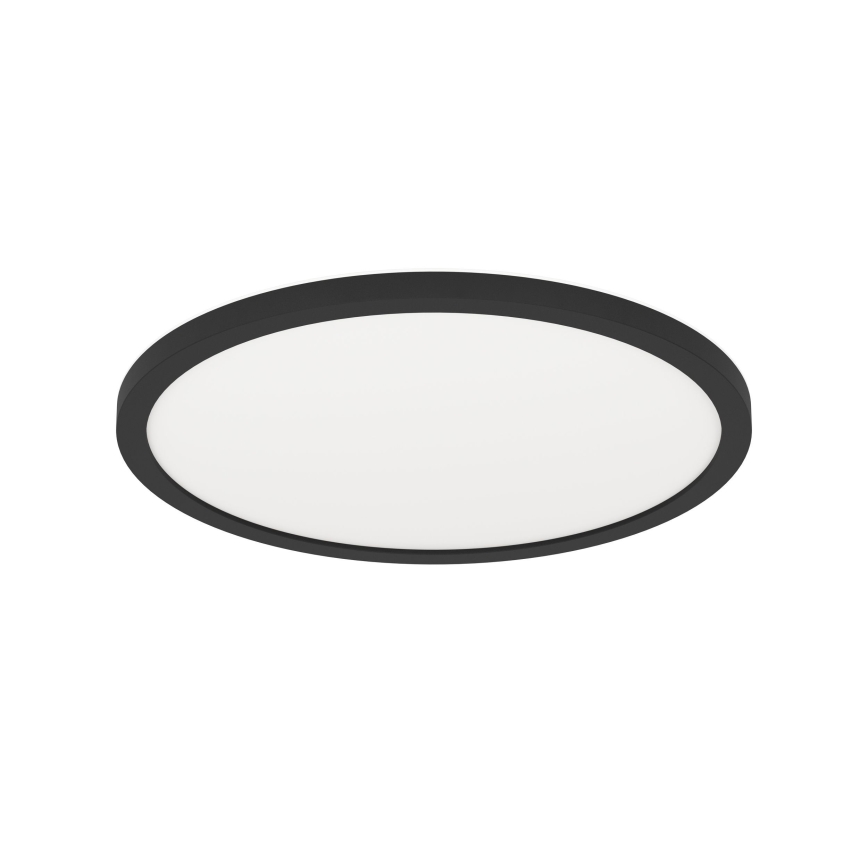 Eglo 31703 - LED RGBW prigušiva stropna svjetiljka ROVITO-Z LED/14,6W/230V 2700-6500K promjer 29,5 cm crna