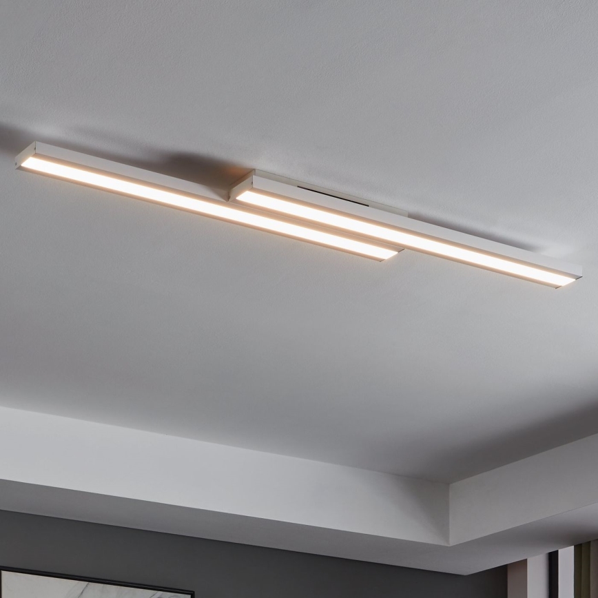Eglo 31713 - LED RGBW Prigušiva stropna svjetiljka SALITERAS-Z LED/20,4W/230V 2700-6500K bijela