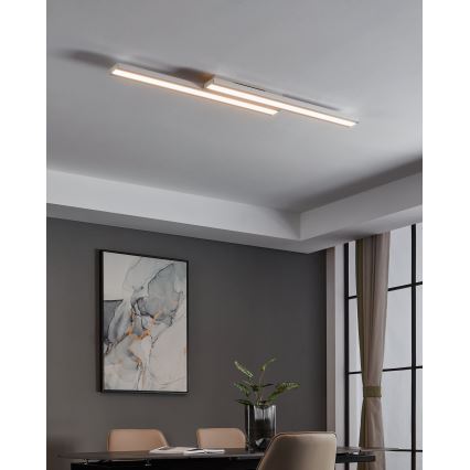 Eglo 31713 - LED RGBW Prigušiva stropna svjetiljka SALITERAS-Z LED/20,4W/230V 2700-6500K bijela