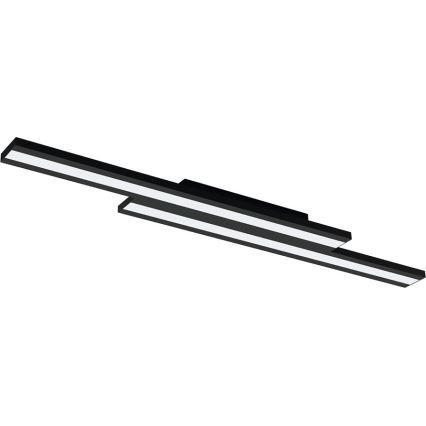 Eglo 31715 - LED RGBW Prigušiva stropna svjetiljka SALITERAS-Z LED/20,4W/230V 2700-6500K crna