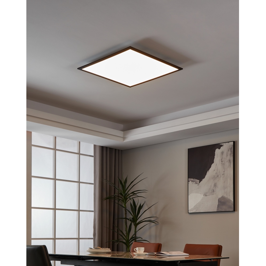 Eglo 31725 - LED Prigušiva stropna svjetiljka SALOBRENA-Z LED/33W/230V 2700-6500K crna