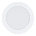 Eglo 31742 - LED Prigušiva ugradbena svjetiljka za kupaonicu FUEVA-Z LED/10,5W/230V 2700-6500K IP44 bijela