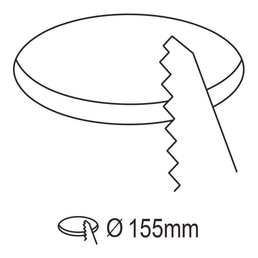 Eglo 31744 - LED prigušivo stropno svjetlo za kupaonicu FUEVA-Z LED/10,5W/230V 2700-6500K IP44 crna