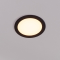 Eglo 31744 - LED prigušivo kupaonsko ugradno stropno svjetlo FUEVA-Z LED/10,5W/230V 2700-6500K IP44 crna pr. 16,5 cm
