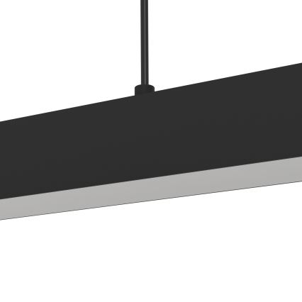 Eglo 31756 - LED RGBW Prigušivi luster na sajli SIMOLARIS-Z LED/35W/230V 2700-6500K crna