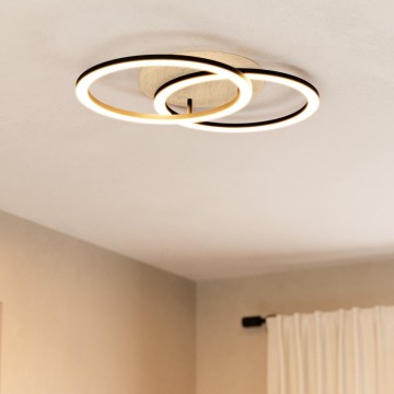Eglo 31757 - LED stropna svjetiljka LOMALTAS-Z 2xLED/16W/230V 2700-6500K