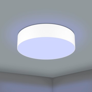 Eglo 31766 - LED RGBW prigušiva stropna svjetiljka ROMAO-Z LED/35W/230V 2700-6500K promjer 57 cm bijela