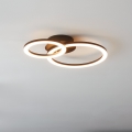 Eglo 31772 - LED stropna svjetiljka s prigušivanjem PARRAPOS-Z LED/15W/230V 3000-6500K crna