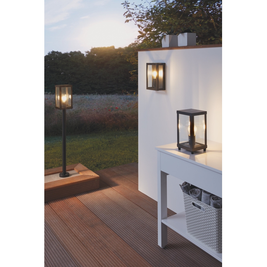 Eglo 31778 - LED RGBW prigušivo vanjsko zidno svjetlo ALAMONTE-Z LED/4,9W/230V 3000K IP44 crno