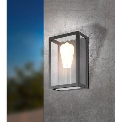 Eglo 31778 - LED RGBW prigušivo vanjsko zidno svjetlo ALAMONTE-Z LED/4,9W/230V 3000K IP44 crno