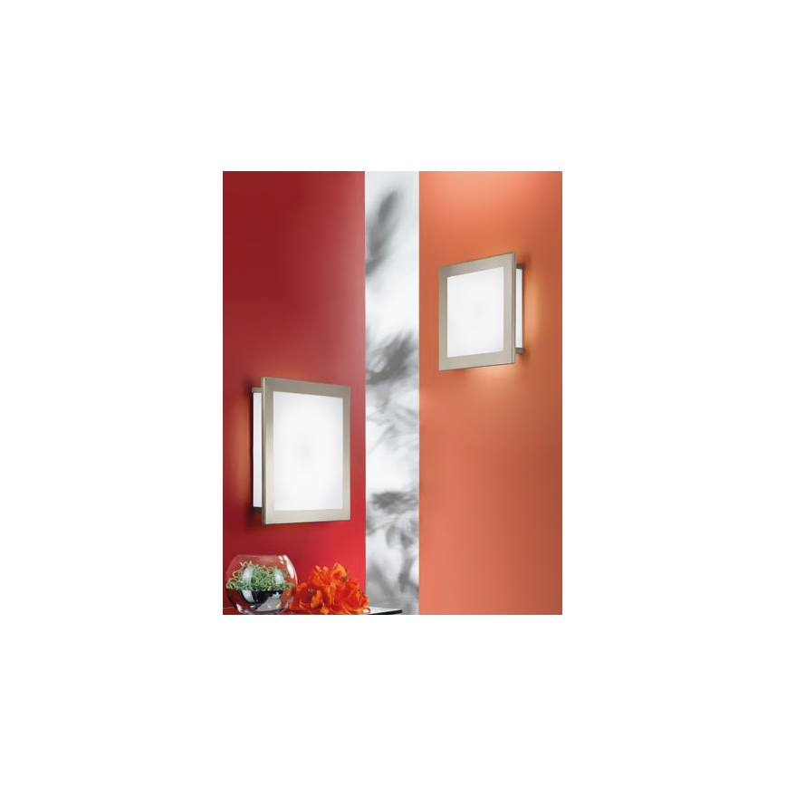 Eglo 31895 - Stropna svjetiljka AURIGA 4xE14/25W/230V 30x30 cm matni krom