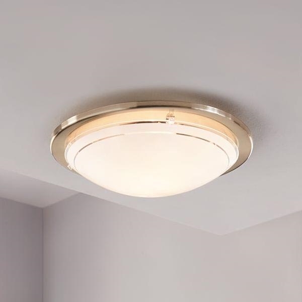 Eglo 32094 - LED Stropna svjetiljka PLANET LED/11W/230V 3000K mat krom