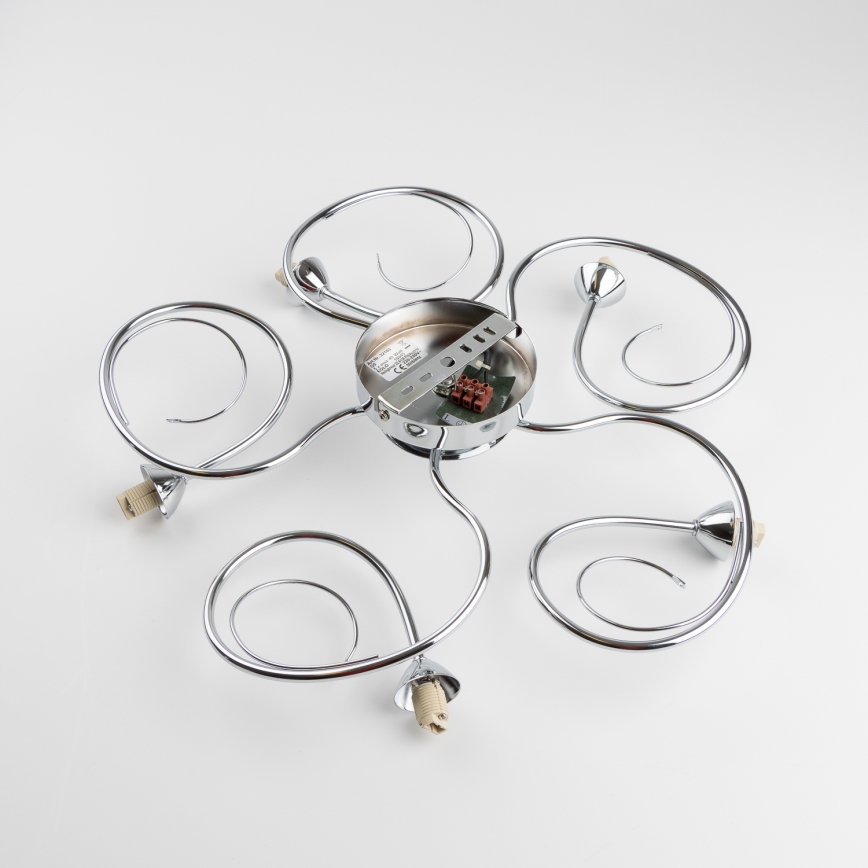 Eglo 32103 - LED stropni luster VELAGO 5xG9/33W/230V sjajni krom